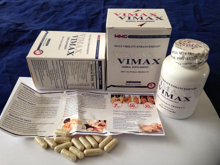 Thuốc tăng cường sinh lý nam Vimax – Hộp 60 viên